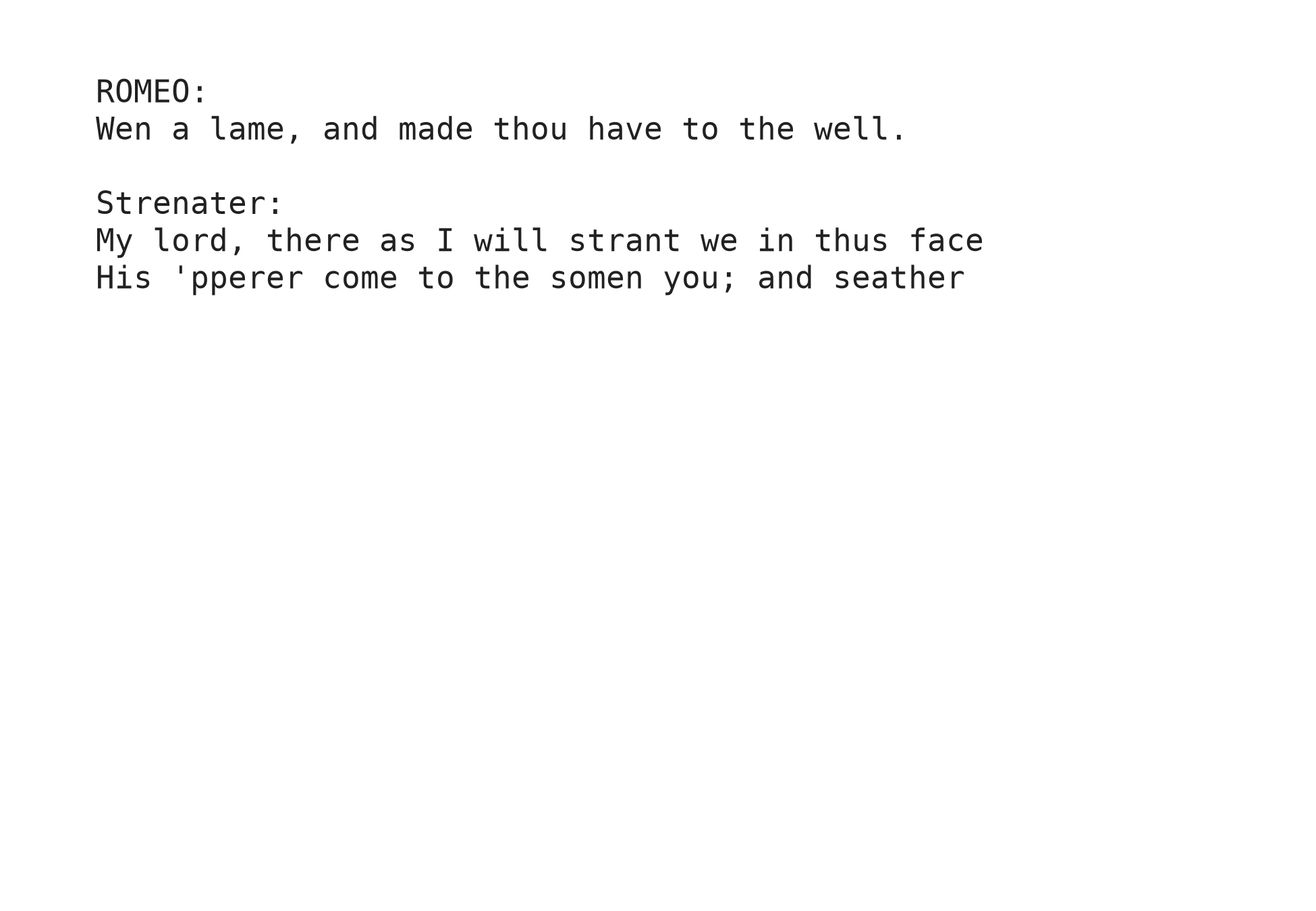 Generated Shakespeare text rendered as an image